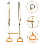 Swing Bar Gym Equipment Rings Bar Funny Ergonomic Stable Kids Game For Adults Children Backyard Playground Indoor Outdoor