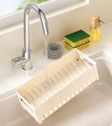 Kitchen Storage Rack Rag Drain Household Sink Sponge Shelf Faucet Dishwasher Sink Multi-function Storage Tool