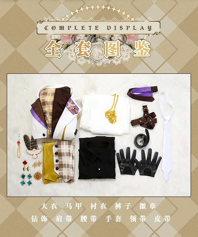 Game Ensemble Stars Hakaze Kaoru Cosplay Costume Fancy Party Suit Halloween Carnival Uniforms Anime Clothing Custom Made