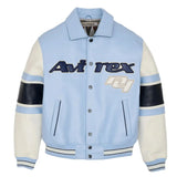 Europe US plus size Men Hip Hop Sheep skin Varsity Jacket Embroidered Diamond Classic Casual Sport genuine leather Coat clothing