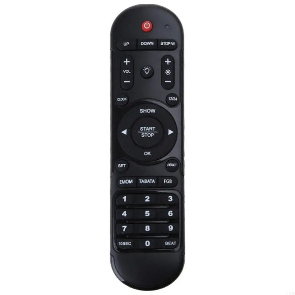 Gym Timer, Interval Clock with Clear LED, Crossfits Timer Countdown/Up Stopwatch, Wall Workout Timer with Remote for Gym