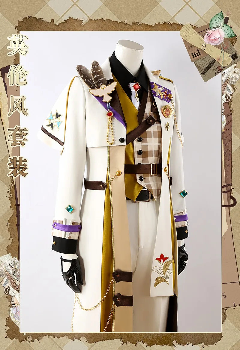 Game Ensemble Stars Hakaze Kaoru Cosplay Costume Fancy Party Suit Halloween Carnival Uniforms Anime Clothing Custom Made