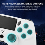GAMINJA Wireless Gamepad With 6-axis Gyroscope PC Joystick touchpad Dual Vibration For PS4 PS3 PC Multi-function Controller