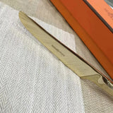 30Pcs Luxury Tableware Set 304 Stainless Steel Knife Fork Spoon Cutlery Set Elegant Dinnerware Set Creativity Hangable Design