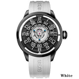 BEXEI 2025 skeleton synthetic sapphire manual tourbillon mechanical movement wrist watch for men Luxury  waterproof Reserve 36H