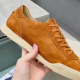 ALIAS MAE Sneakers for Men with Genuine Leather Uppers Exquisite Quality Classic Spring Autumn Styles Flat Bottomed Casual Shoes