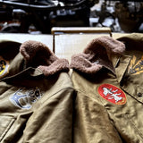 TOYS (Felix) Black "8" US Initial N-1 Navy Model 1943 Deck Clipped Jacket