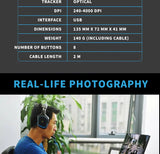 Logitech (G) G402 gaming mouse wired mouse e-sports mechanical macro programming mouse CSGO eating chicken computer competitive