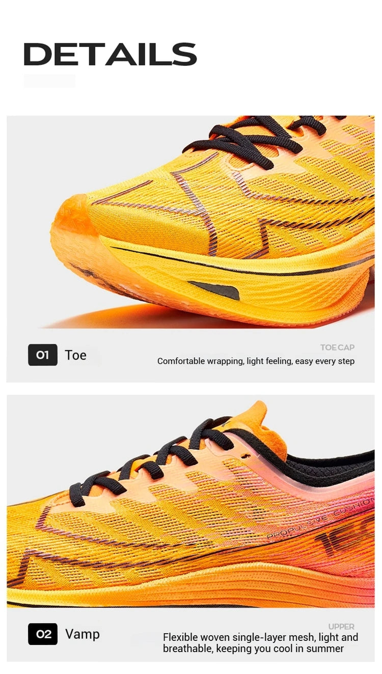 Xtep 160X 5.0 Running Shoes For Women Summer Comfortable Wear-Resistant Lightweight Marathon Training Running Shoes 977118110095