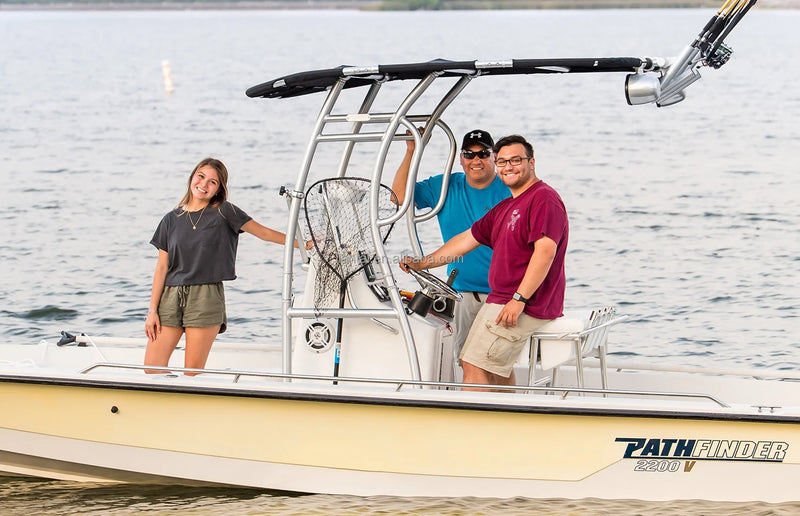 Pair of Dolphin 5.25in Aluminum Anodized Pod Marine Waterproof Speaker Pods