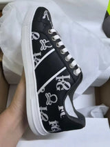 Korean Golf Shoes Men's & Women's Patterned Print Slip-Resistant Breathable Sneakers