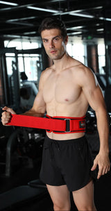 GOBYGO Weight Lifting Belts Gym Back Supports Gym Weights Cross Training Squatting And Pulling Exercise Waist Support Men Women