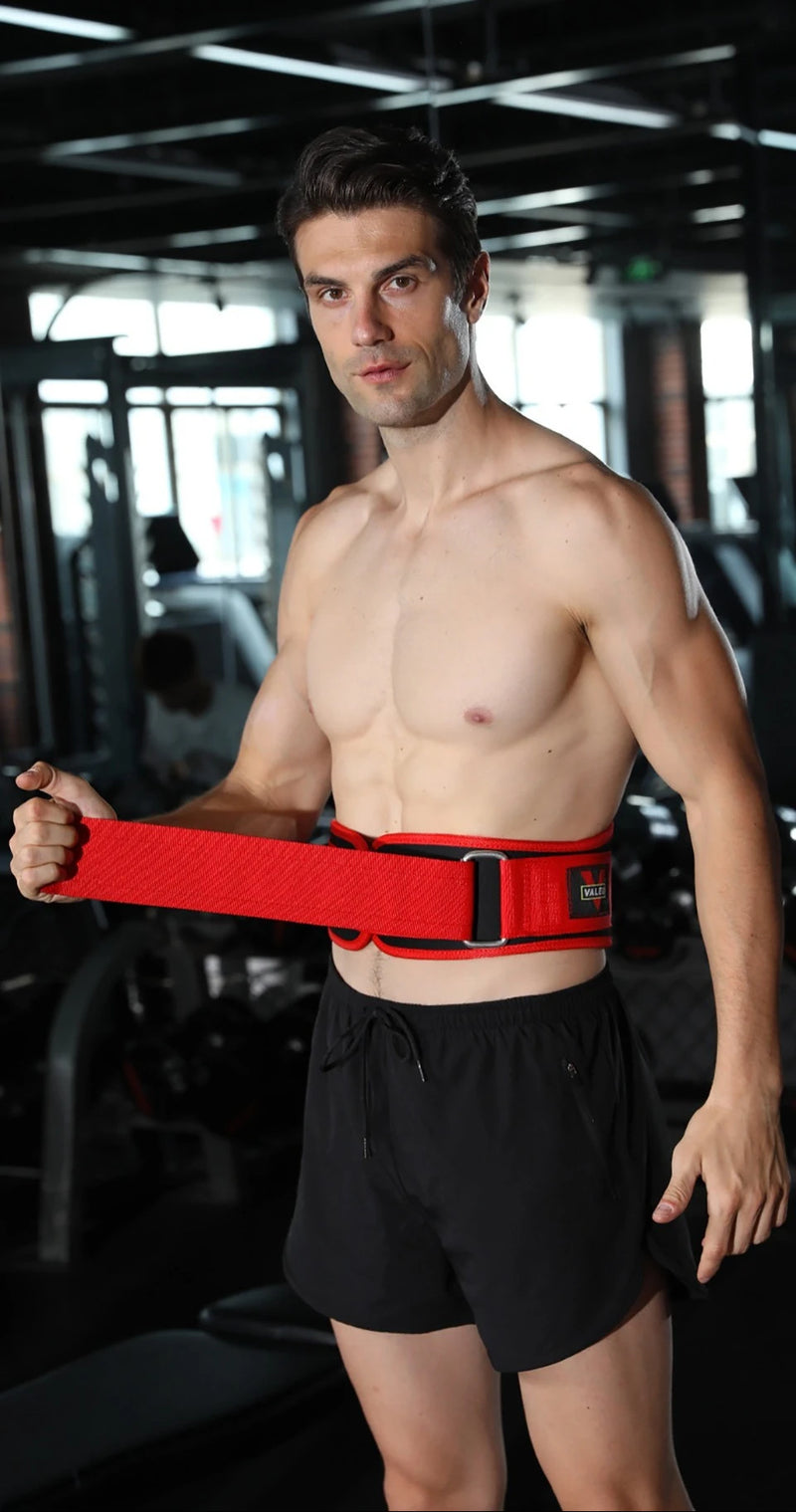 GOBYGO Weight Lifting Belts Gym Back Supports Gym Weights Cross Training Squatting And Pulling Exercise Waist Support Men Women