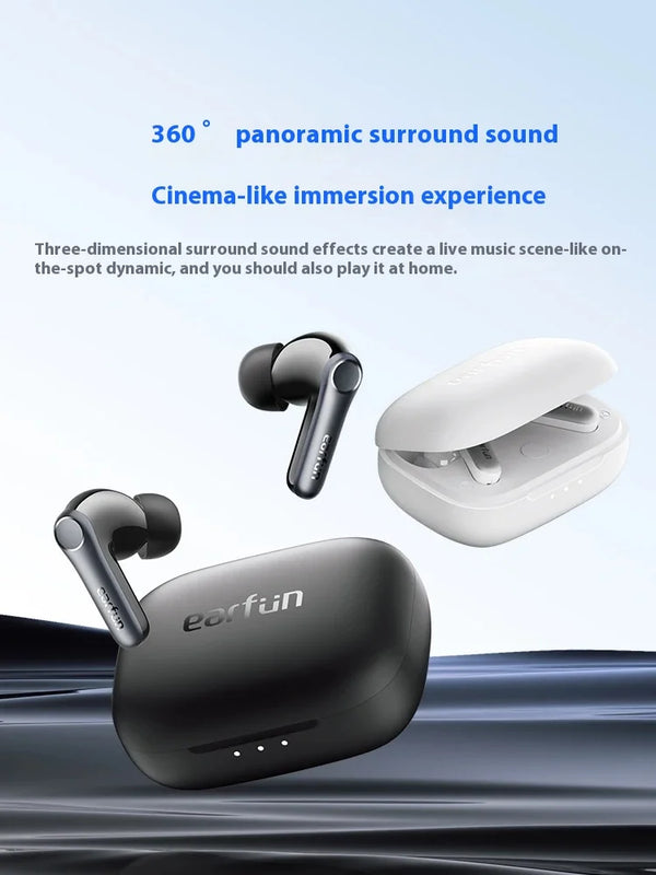 EarFun Air Pro 4 Wireless Earphone Active Noise Reduction HI-FI Bluetooth5.4 Earphones E-sports IPX5 Waterproof PC Gamer Headset