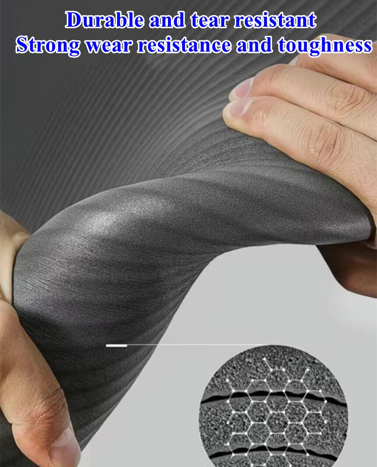 Gym Mat Yoga Pilates and Fitness Mat - Thick Gym Mat Exercise and Sports185cm×90cm×1cm Sound Insulation and Vibration Damping