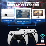 M15 4K Handheld Video Game Console 64G 20000+ Retro Games Wireless Gamepads HD Gaming Multi-Emulator Stick