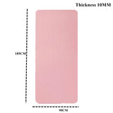 Gym Mat Yoga Pilates and Fitness Mat - Thick Gym Mat Exercise and Sports185cm×90cm×1cm Sound Insulation and Vibration Damping