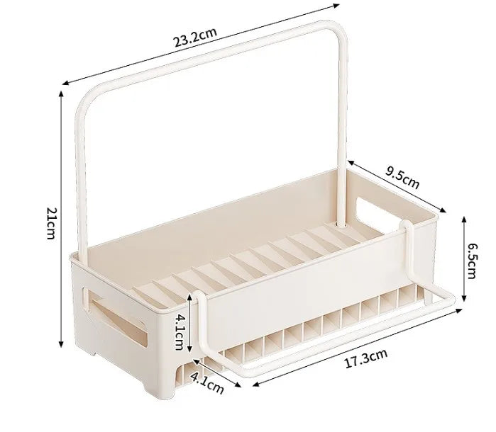 Kitchen Storage Rack Rag Drain Household Sink Sponge Shelf Faucet Dishwasher Sink Multi-function Storage Tool