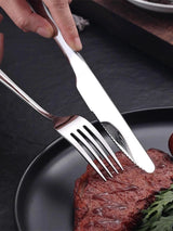 Western tableware set sterling silver 99.9% coffee spoon sugar tea dessert kitchen steak spoon knife and fork coffee tea spoon