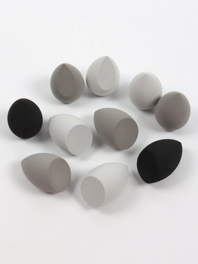 25 Beauty Eggs (Makeup Sponges), Foundation Make-Up Mixed Beauty Sponges, Liquid, Cream and Powder Flawless, Multi-Color Makeup