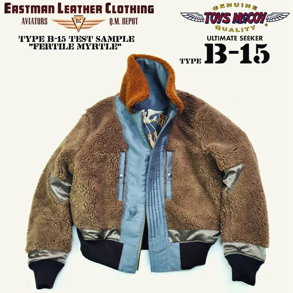 TOYS Early (1942) B-15 Monroe Limited Edition True Fleece Collar Cotton Jacket