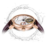 TOPHILL Tourbillon Watch for Men Automatic Movement Luxury watch Power reserve 5Bar Waterproof Sapphire glass
