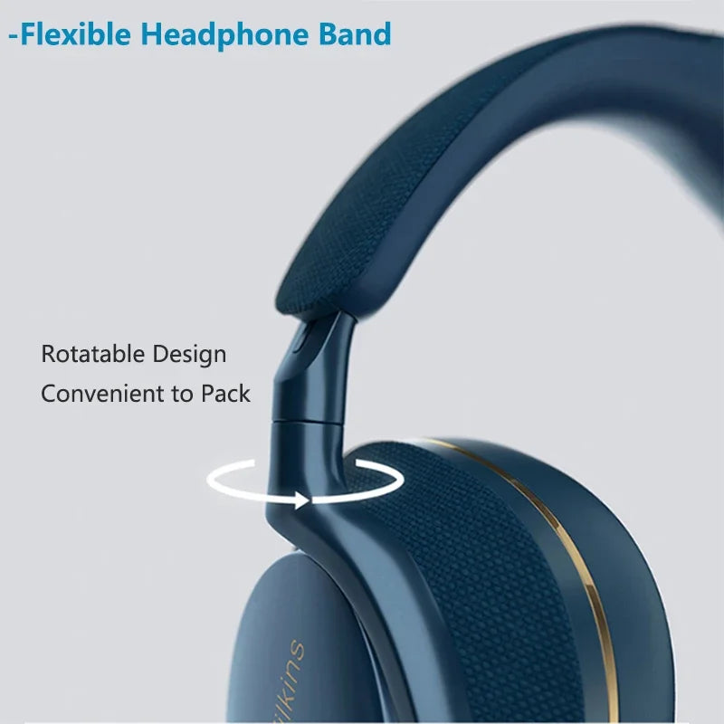 Original Bowers&Wilkins Px7 S2 Over Ear Earphones  New Advanced Noise Cancellation, Slim&Lightweight15-Min Quick Charge ear buds