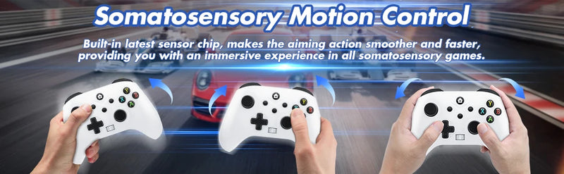 Gaming Controller for Xbox One/Series S/X/PC Console Joystick Wireless 2.4G Remote Control Gamepad supports Windows 7/8/10 Above