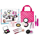 Make Up Toy Simulation Cosmetics Girl Pretend Play Pink Makeup Set Princess Beauty Interest Toy Lipstick Eyeshadow