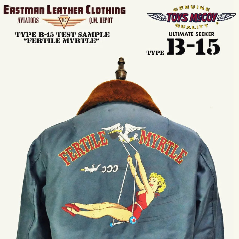 TOYS Early (1942) B-15 Monroe Limited Edition True Fleece Collar Cotton Jacket