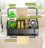 Kitchen Storage Rack Rag Drain Household Sink Sponge Shelf Faucet Dishwasher Sink Multi-function Storage Tool