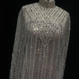 Sharon Said Luxury Dubai Caftan Abaya Kaftan Arabic Evening Dress 2025 Elegant Women Wedding Formal Party Gowns SS691 Customized