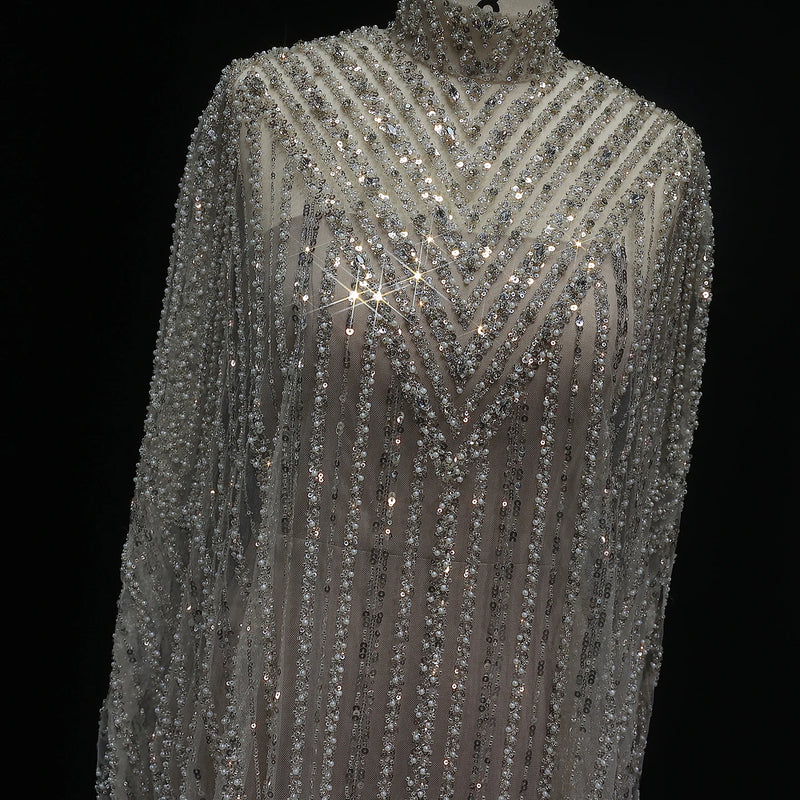 Sharon Said Luxury Dubai Caftan Abaya Kaftan Arabic Evening Dress 2025 Elegant Women Wedding Formal Party Gowns SS691 Customized