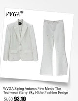 WVGA Spring Autumn New Man Yamamoto Style Darkwear Letter Printed Trendy Suit Coats Niche Chic Casual Multi-Pocket Blazer W12928