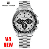 2025 New PAGANI DESIGN Brand  Moon  men Watches Auto Date Chronograph Wristwatch AR Sapphire mirror Waterproof  Watches