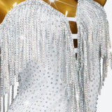 Clothes For Prom Latin Dance Dress Practice Cabaret Womens Costume Sexy Outfits Girls Sports Elegant Party Skirt 2025 Stage Wear