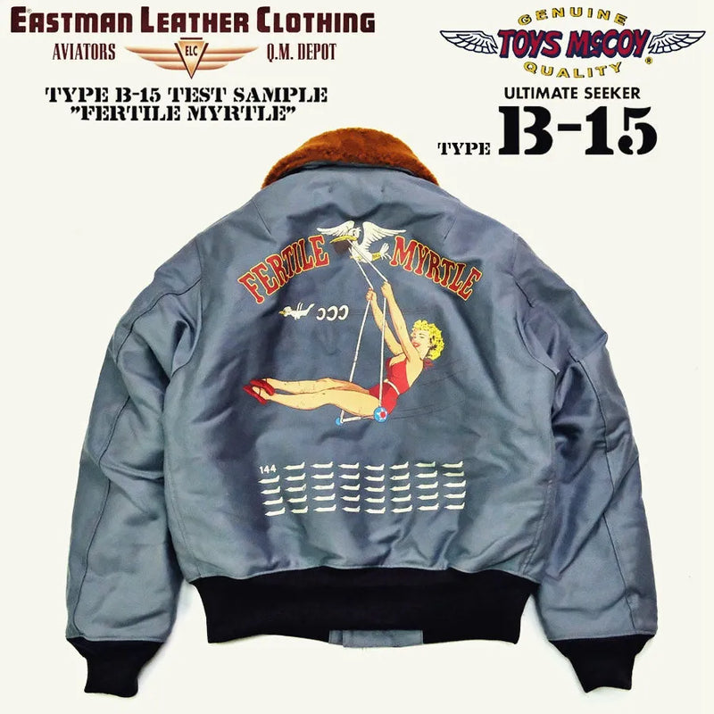 TOYS Early (1942) B-15 Monroe Limited Edition True Fleece Collar Cotton Jacket