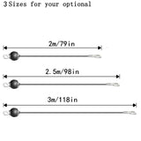 Gym Wire Rope Fitness Cable Pulley Machine System Heavy Duty Steel Wirerope for Home Gym Pull Down LAT Lift Pulley Bodybuilding