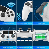 GAMINJA Wireless Gamepad With 6-axis Gyroscope PC Joystick touchpad Dual Vibration For PS4 PS3 PC Multi-function Controller