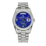 【START】Men's watch Swiss Automatic Mechanical Movement Diamond Watch Waterproof Date Week Function Golden watch