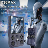 Video Gaming Console R36MAX Retro Handheld 18000+ HD Games offers IPS Screen Game Console Portable Consoles Emulators Devices