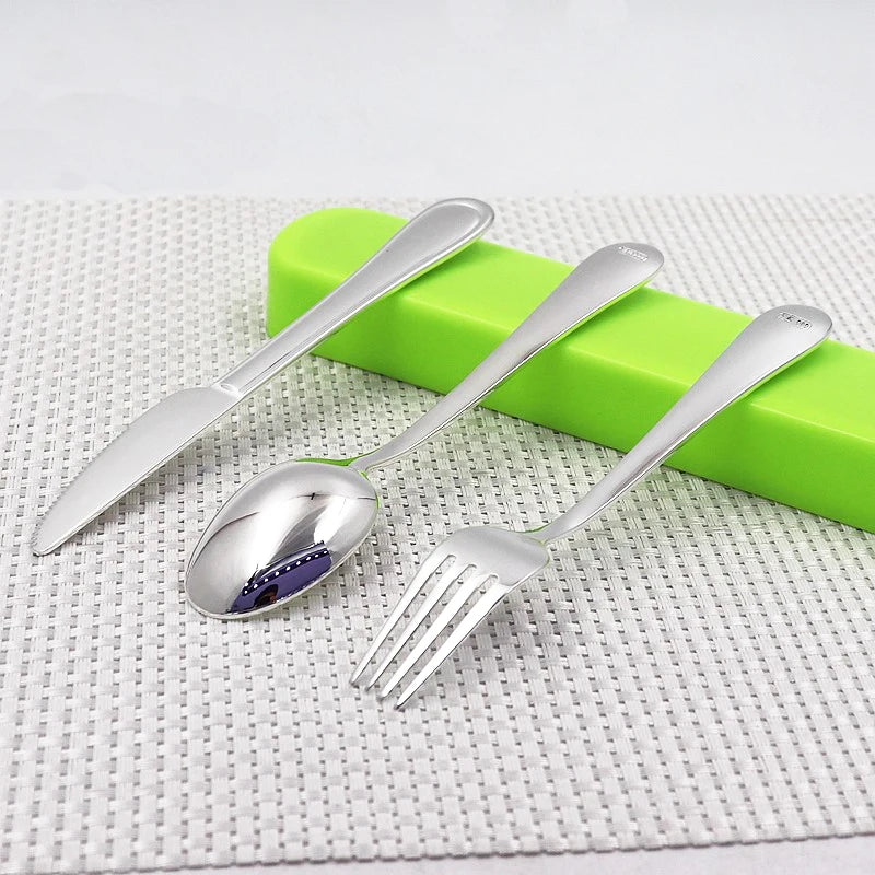 Western tableware set sterling silver 99.9% coffee spoon sugar tea dessert kitchen steak spoon knife and fork coffee tea spoon