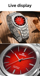 ADDIESKIN Luxury Stainless Steel Man Watch Sapphire Crystal Waterproof 39mm Luminous 9015 Automatic Mechanical Watches For Man
