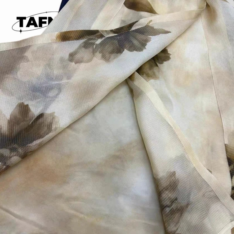 High Street Comfortable Refined Trendy Niche Beautiful Simple Retro Fashion Cashmere Dress  Elegant and Trendy for Casual AF1939